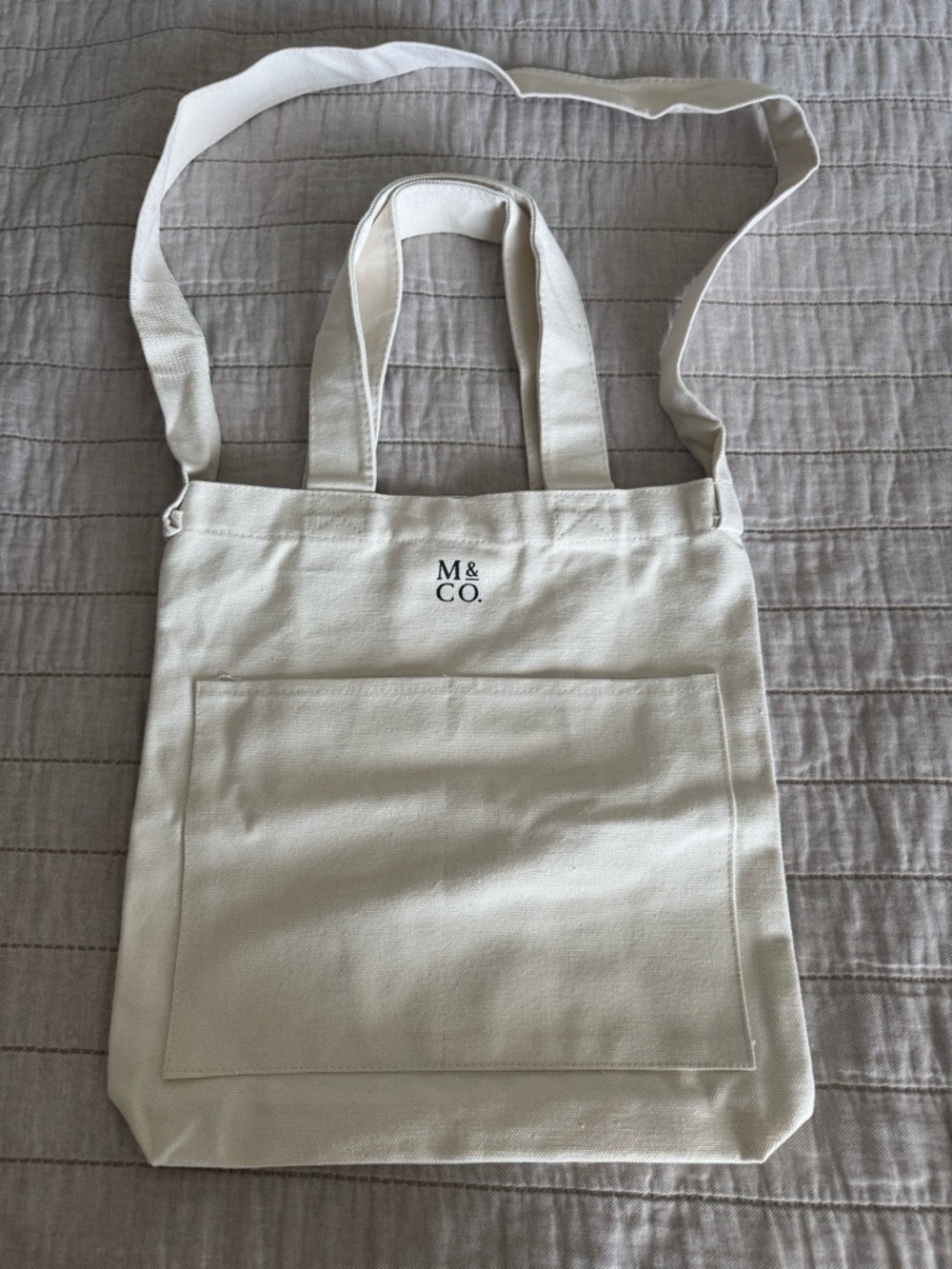 McGee & Co branded canvas tote